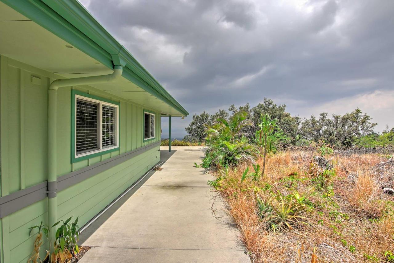 Ocean View Bungalow With Lanai 13 Mi To South Point Extérieur photo