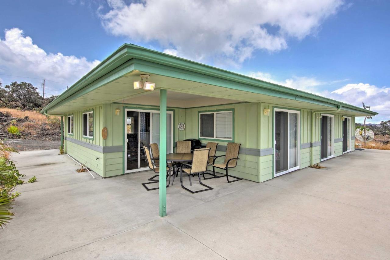 Ocean View Bungalow With Lanai 13 Mi To South Point Extérieur photo